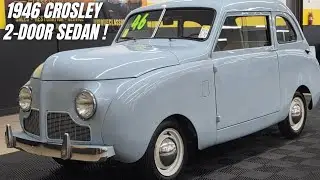 Двухдверный седан Crosley 1946 года &mdash; маленькая американская классика, изменившая всё! 🚗 | Редкая...