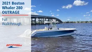Новинка! Boston Whaler 280 OUTRAGE 2021 года | Полное прохождение