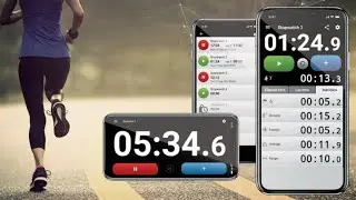Stopwatch & Lap Timer - Advanced Sport Chronograph for Android by Chronus Stopwatches
