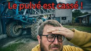 J’ai encore cassé mon pulvé ! 🌾🌾🚜🚜