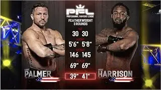 Lance Palmer vs Andre Harrison 2 Full Fight | 2018 PFL Playoffs PFL 8 f