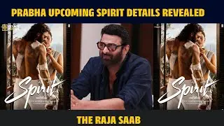 Prabha Upcoming Spirit Details Revealed | Filmy Focus Tamil#rajasaabprabhas #rajasaab