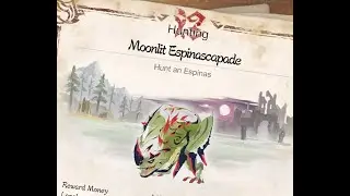 monster hunter rise sunbreak : follower quests,Moonlit Espinascapade