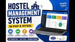 How to Build a Hostel Management System using PHP & MySQL