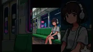 Empty Night Train 🚇 | Tokyo Lofi Pixel Art 🌙 #lofi