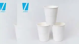 Sugarcane Bagasse Coffee Cup & Cup Lid