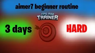 I did aimer7's beginner routine for 3 days