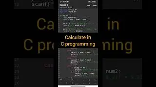 Small project in C programming #shorts #project #cprogramming #viralshorts #coding