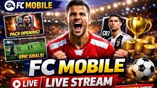FC Mobile Football Live 🔴 | Intense Online Match ⚽ | Rank Push & Goal Highlights
