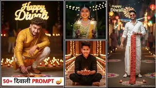 Diwali Ai Photo Editing Prompt | Google Gemini Diwali Look | Google Gemini Diwali Photo Editing 