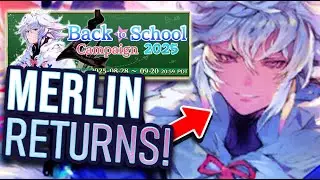 MERLIN'S BACK?! FGO BACK TO SCHOOL CAMPAIGN BREAKDOWN