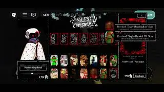 All Christmas event skin shop forsaken