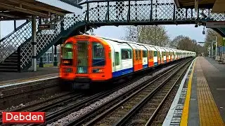 Дебден | Центральная линия : Лондонский метрополитен ( 1992 Tube Stock )