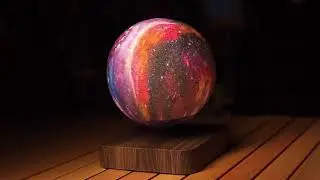 Galaxies Collide: A Kiss in Floating Starlight
