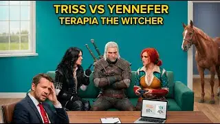 Triss vs. Yennefer 🦄🔥Geralt prefere o carpeado? O fim do tri&acirc;ngulo amoroso! 🐴  #aivideo #thewitcher