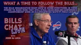 What a Time to Follow the Bills... | Bills Chat Live w Josh & Luka