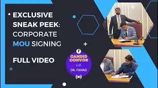 Full Video: A Sneak Peek Into an Exclusive Corporate MOU Signing Ceremony