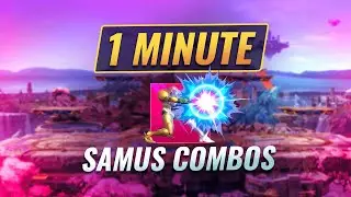 10 Samus Combos You NEED To Know In 1 Minute - Smash Ultimate #Shorts