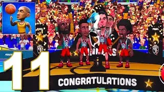Mini Basketball Gameplay Walkthrough #11 - Space Boogie Cup Finals! (iOS, Android)