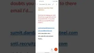 Tisco apprentice #2021|| issues resolved through #email #tisco #tiscoapprentice #update