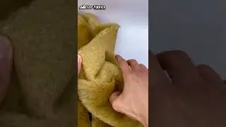 Gold Brown Crazy Bear Faux Fur Fabric By The Yard |  Long Pile Fur Fake Fur Fabric #youtubeshorts
