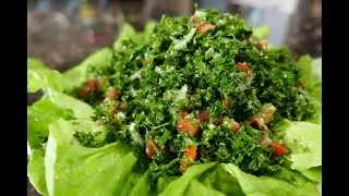How to make Tabbouleh great side dish or main dish all veggies