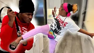 RATCHET DANCING While COOKING 🍽️ PRANK On ANGRY BROTHERS *HILARIOUS*