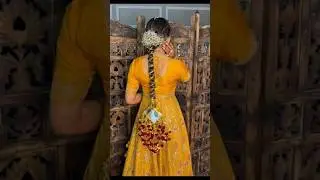 #bridal hairstyle||#punjabi choti paranda||#shorts &hearts;️🥰