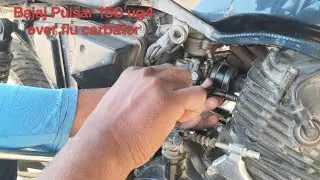 Bajaj Pulsar used for carburettor cleaning machine #bike #automobile #scross #india #pets #online 