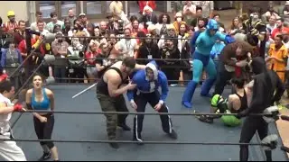 Cosplay Pro Wrestling: Super Smash Bros Battle Royal!