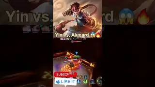 Yin vs. Alucard 😱🔥( #mobilelegends #mlbb #yin #alucard )