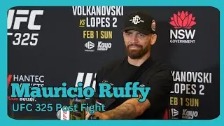 Mauricio Ruffy UFC 325 Post fight press conference