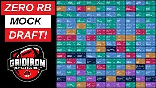MOCK DRAFT: Zero RB Strategy & Derrius Guice Released! - Fantasy Football 2020