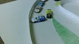 Nascar Stop Motion Recreation 2020 Daytona 500 finish