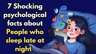 7 шокирующих психологических фактов о тех, кто поздно ложится спать #психологическиефакты