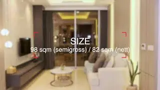 The Elements Apartment, Harmony Tower, 2 Bedroom ,  Floor 18