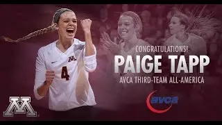 Paige Tapp: 2014 Gopher Volleyball Highlights