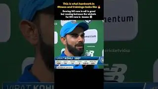 Peak fitness, peak performance 🔥🐐 #viratkohli #odicricket