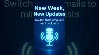 Reimagined team updates-just press play! #futureofwork #internalcomms #productivity #technology #ai