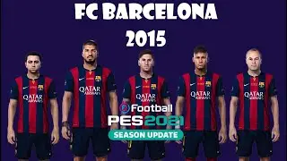 FC Barcelona 2014/2016 efootball PES 2021 (Classic La Liga)