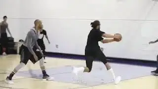 Paul George, D Wade,  and Jimmy Butler Playing Pickup