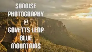 Sunrise Photography At Govetts Leap Blue Mountains NSW