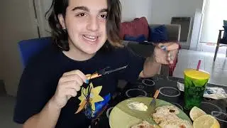 Mi mejor ASMR COMIENDO MILANESAS 🤭 (Cutting sounds) | Tato ASMR