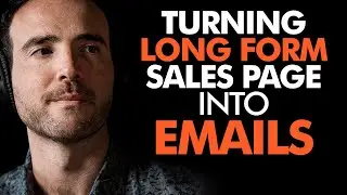 How To Turn Your Long Form Sales Page Into Daily Emails To Make More Money From Your E-Mail List 📧