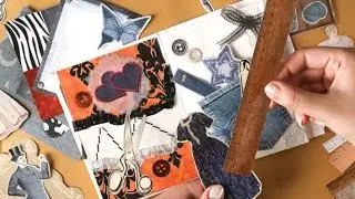 Threads Of Time-Themed Grabie Scrapbook Club Box Unboxing!!