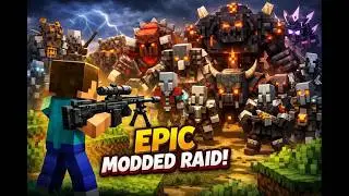 MInecraft Crazy Ultra Modded Raid