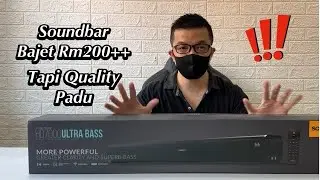Саундбар Rm200++ Bajet Quality Best, 4 динамика, 2 высокочастотных динамика SonicGear SonicBar HD...
