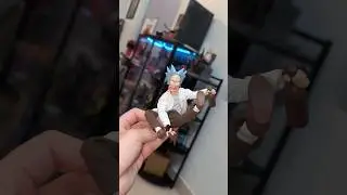 RICK & MORTY FIRST EVER ACTION FIGURE and he's so much fun!!! #shorts #rickandmorty #toys #foryou
