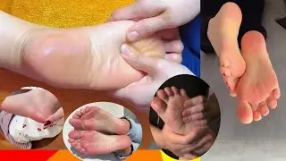 Feet Soles Massage and make your feet soft and .Pretty pink Soles 