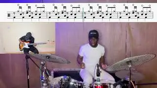 I Feel Amazing Sabrina Francis - Drum Cover (with drum notation)